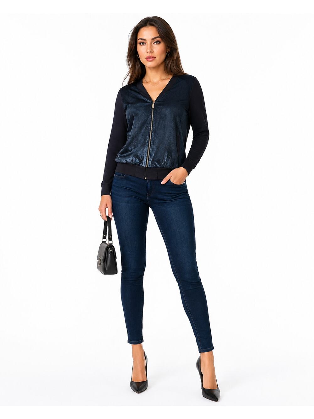 Elie Tahari Silk Snake Blouse Women's Medium Night Out Office